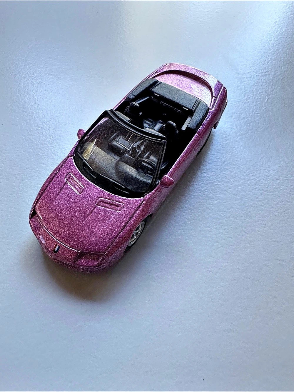 Welly Camaro Z28 Convertible Pink Die-Cast Car